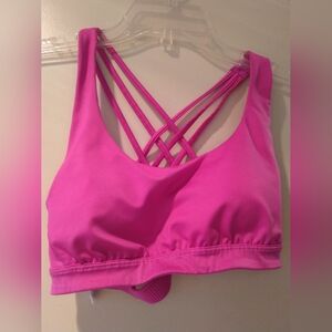 Victoria's Secret Sport  Pink Strappy Sports Bra